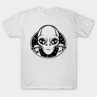 Alien Abduction UFO Extraterrestrial Flying Space Aliens T-Shirt